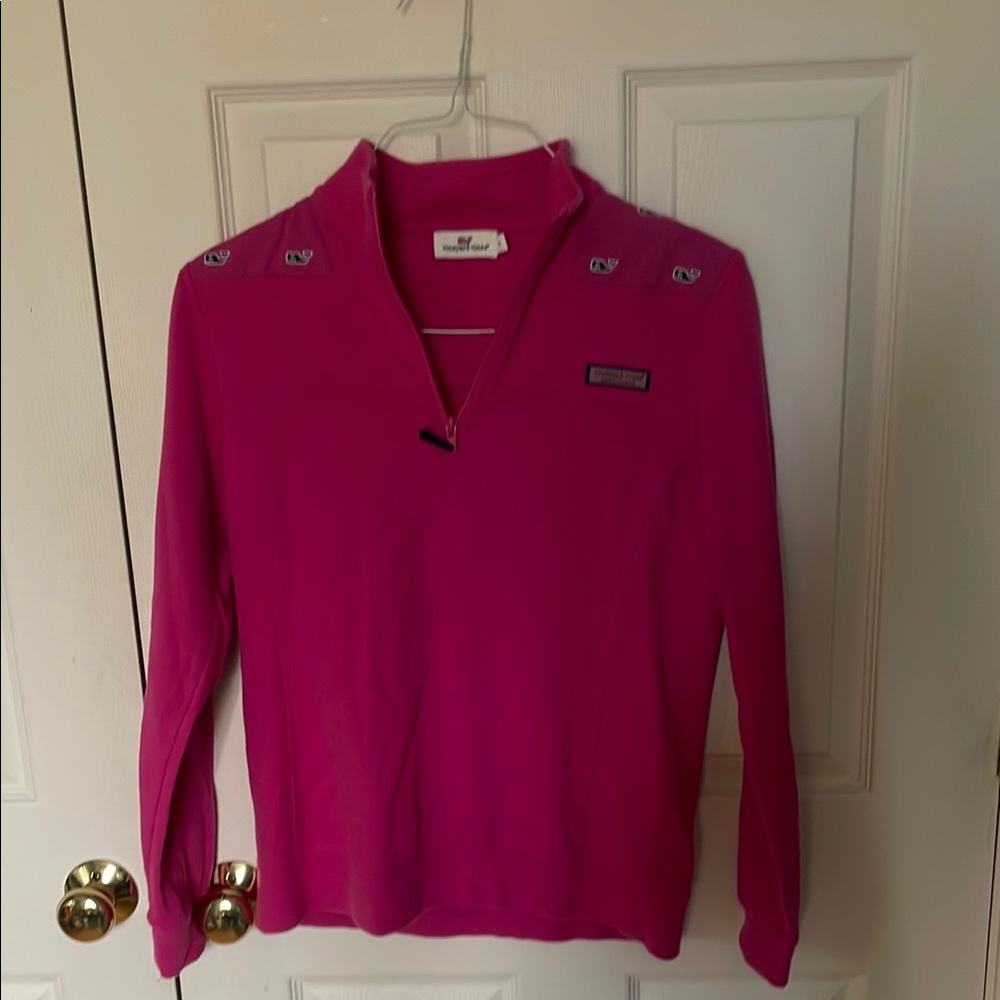 Vineyard Vines Pink Pullover small